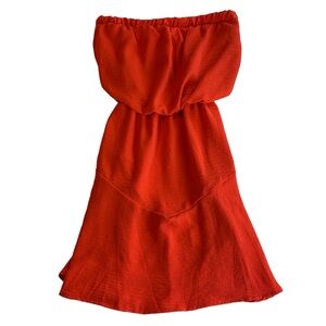 Rolla Coster Scarlet Strapless Mini Dress